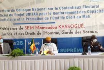 Projet « Renforcement des capacités du système judiciaire et la promotion de l’Etat de droit au Mali » : Un bilan jugé satisfaisant