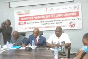 Libération du Mali de la corruption et de l’enrichissement illicite : Les jeunes du Mali conviés à devenir des acteurs incontournables