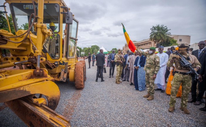 Circulation à Bamako : Les travaux d’aménagement routier du tronçon Bamako-Koulikoro lancés