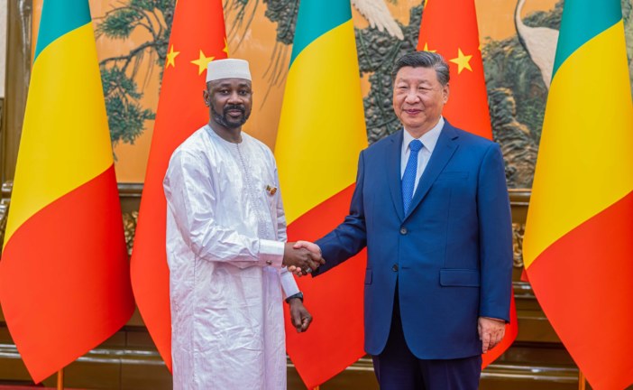 Rencontre bilatérale : Assimi GOÏTA et Xi JINPING saluent l’amitié historique entre le Mali et la Chine