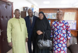 MESRS : Madame l’Ambassadeur du Mali à Abu Dhabi, Diéminatou Sangaré reçue par le Secrétaire général Pr Moussa Tangara